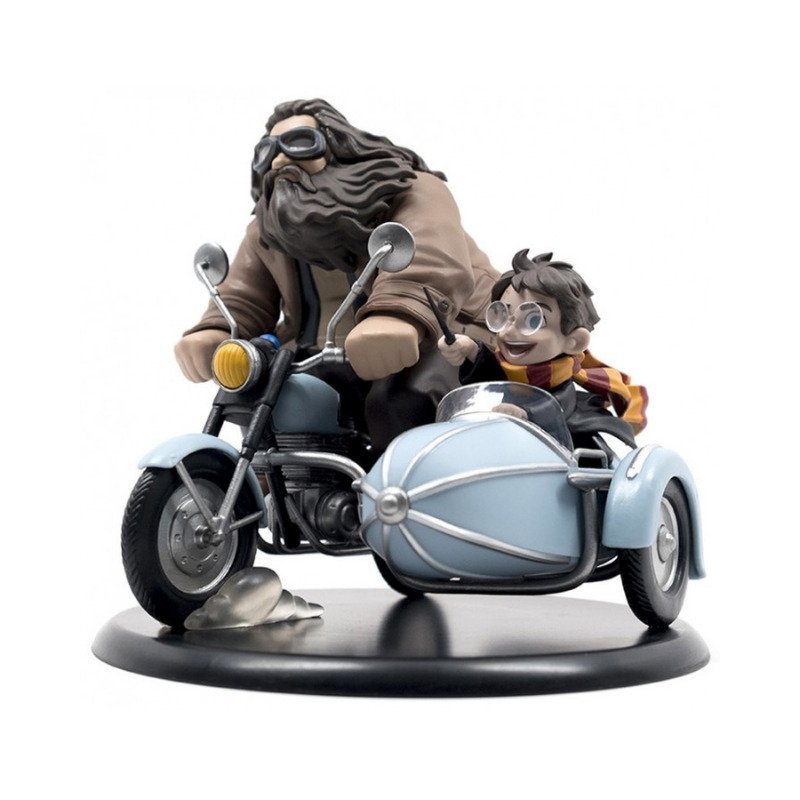 Figurine - Hagrid & Harry en Moto