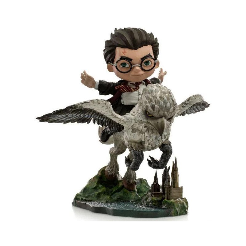 Figurine Harry Potter sur Buckbeak 16cm