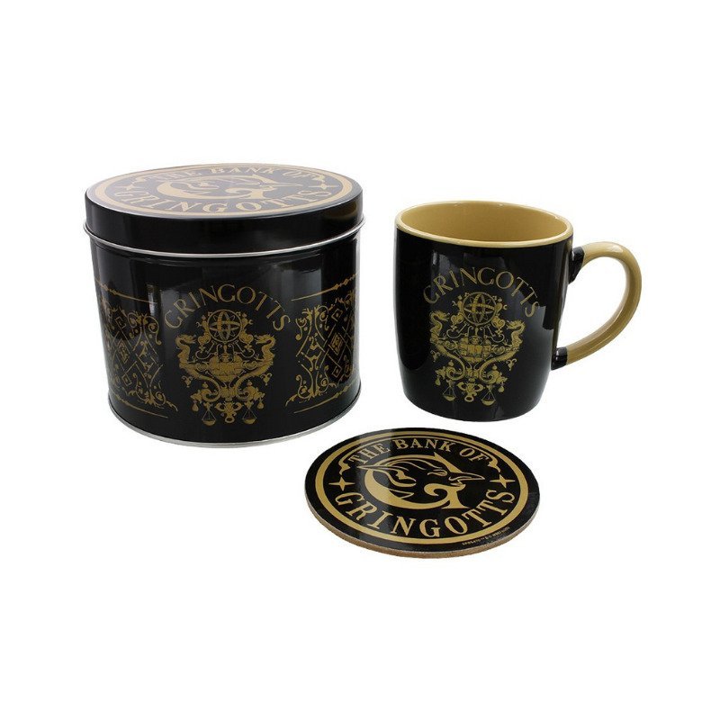 Mug Harry Potter Gringotts 325ml avec boîte en métal