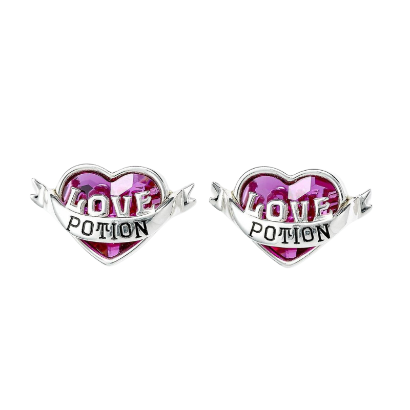 Boucles d’oreilles + Cristaux - Love Potion Harry Potter