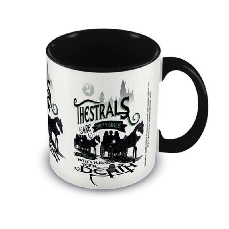Mug Intérieur Coloré Thestrals Black (315ml)