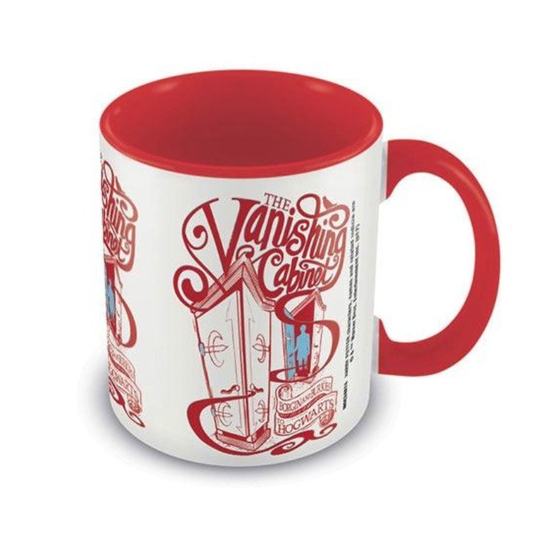 Mug Intérieur Coloré Vanishing Cabinet Red (315ml)