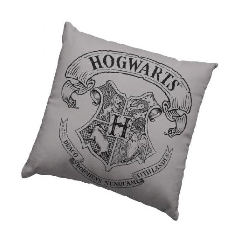 Coussin imprimé Poudlard (45cm) Harry Potter