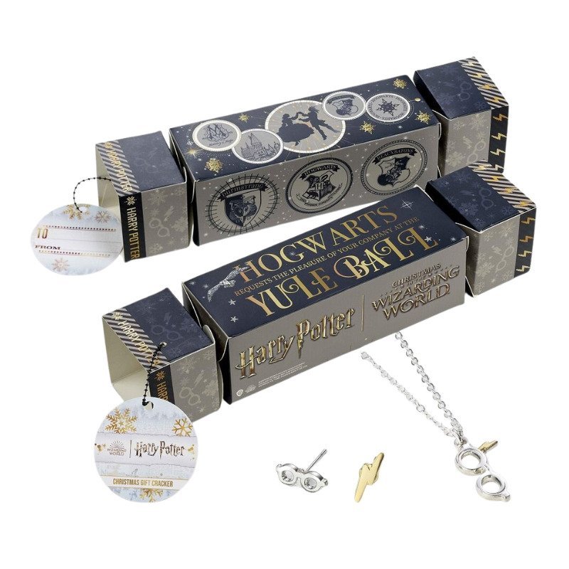 Parure Harry Potter Lunettes collier et boucles d’oreilles