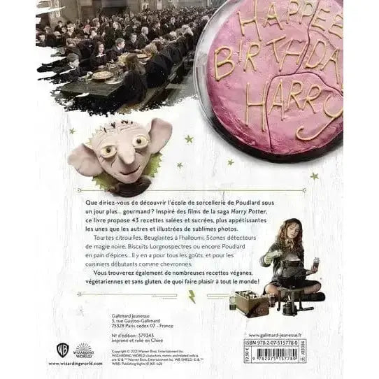 Le livre de cuisine Harry Potter - 112 pages