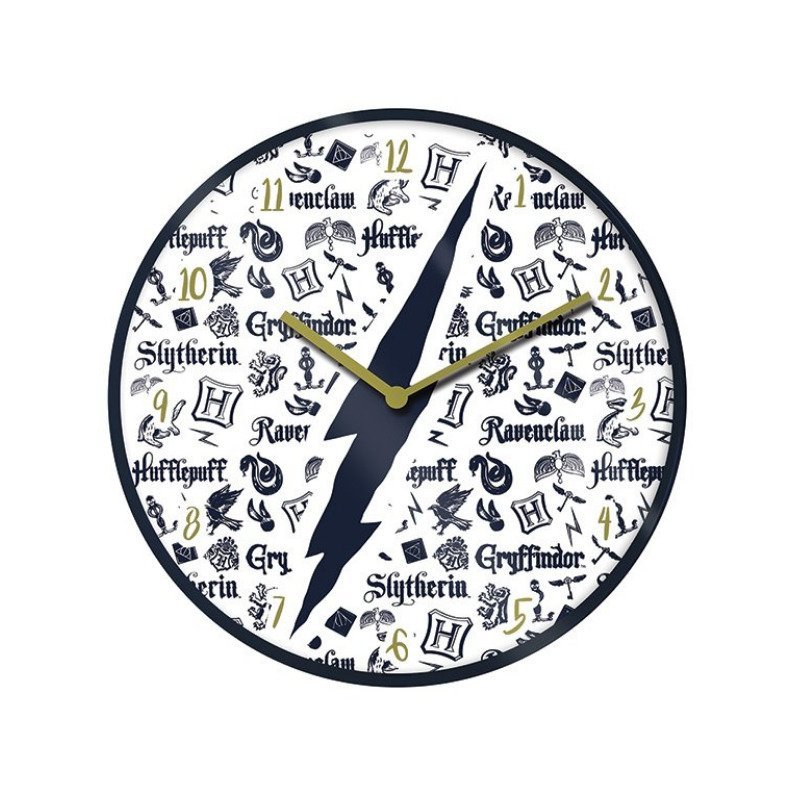 Horloge murale Harry Potter Infographic 25 cm