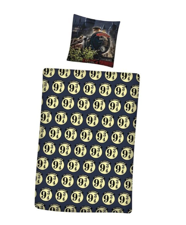 Parure de lit Harry Potter 9 3/4 1 personne en microfibre
