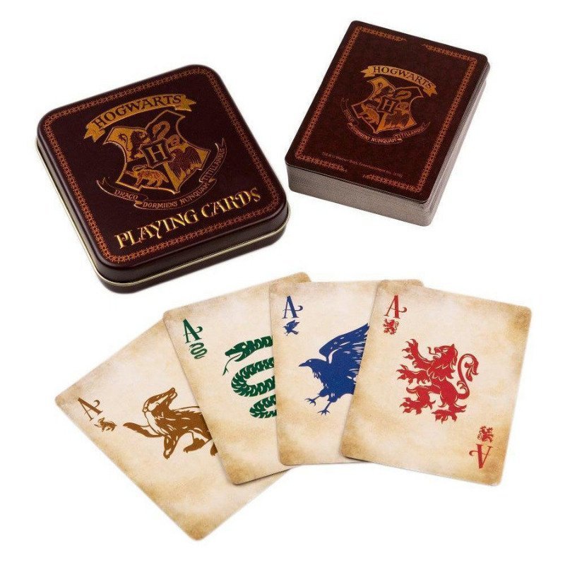 Jeu de cartes Harry Potter Poudlard et ses maisons