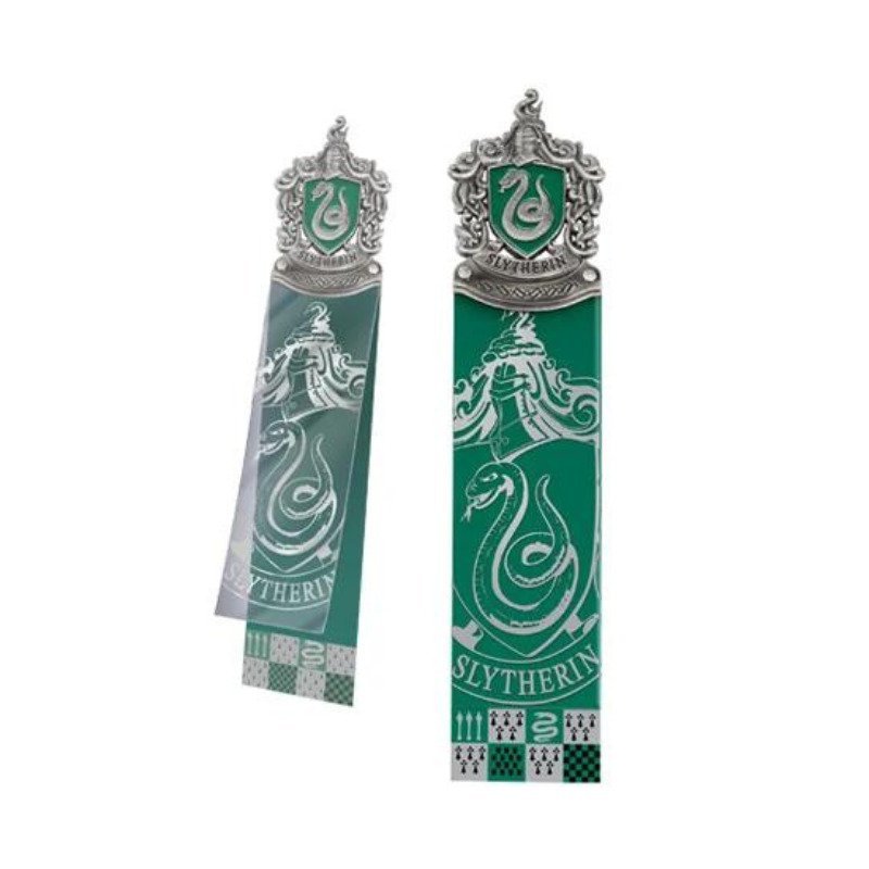 Marque-page Harry Potter Serpentard en métal émaillé