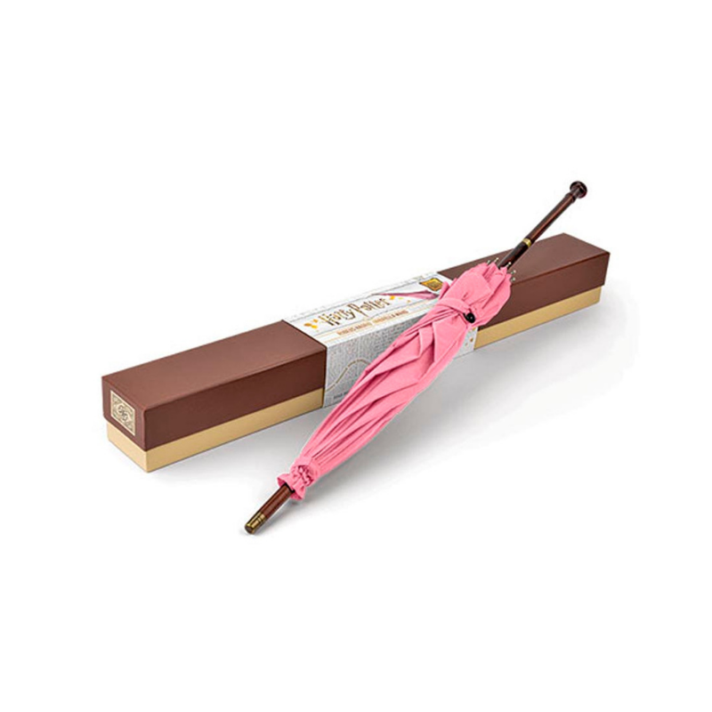 Parapluie baguette Harry Potter rose - Rubeus Hagrid