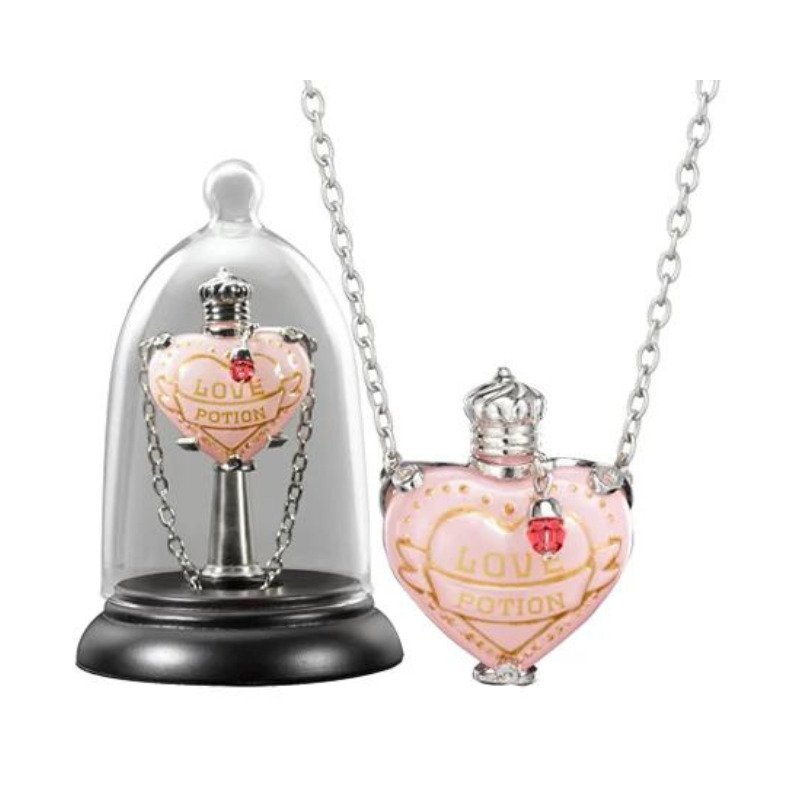 Collier Harry Potter Philtre d'amour avec pendentif et support