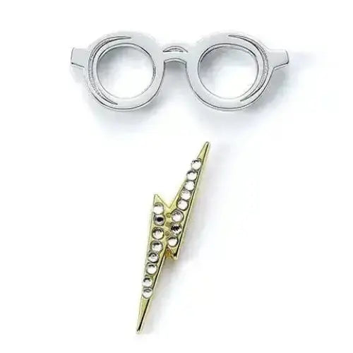 Pin's lunettes et éclair Harry Potter