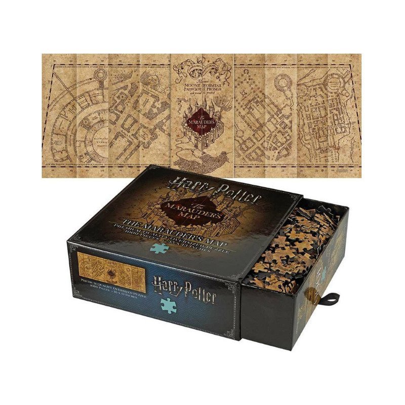 Puzzle Harry Potter Carte du Maraudeur 1000 pièces