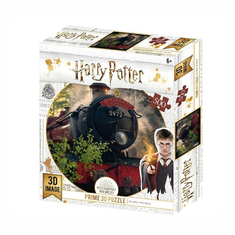 Puzzle Harry Potter 500 pièces Poudlard Express lenticulaire