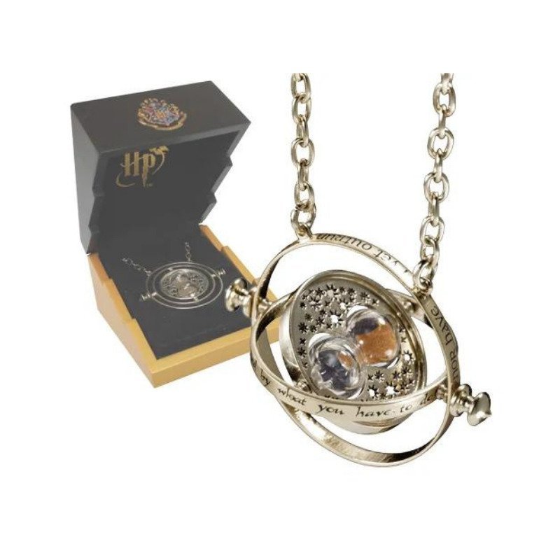 Collier Retourneur de Temps (Argent) Harry Potter