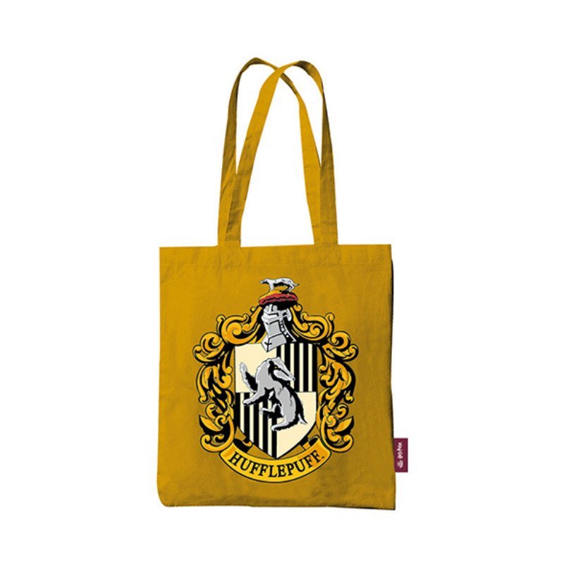 Tote bag Harry Potter Poufsouffle réutilisable en toile