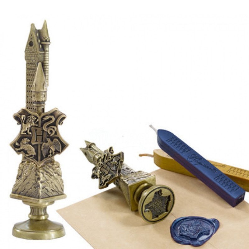 Sceau Harry Potter Poudlard avec 2 bâtons de cire