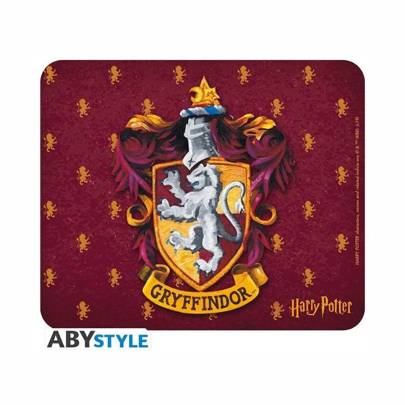 Tapis de souris Harry Potter Gryffondor rouge et or