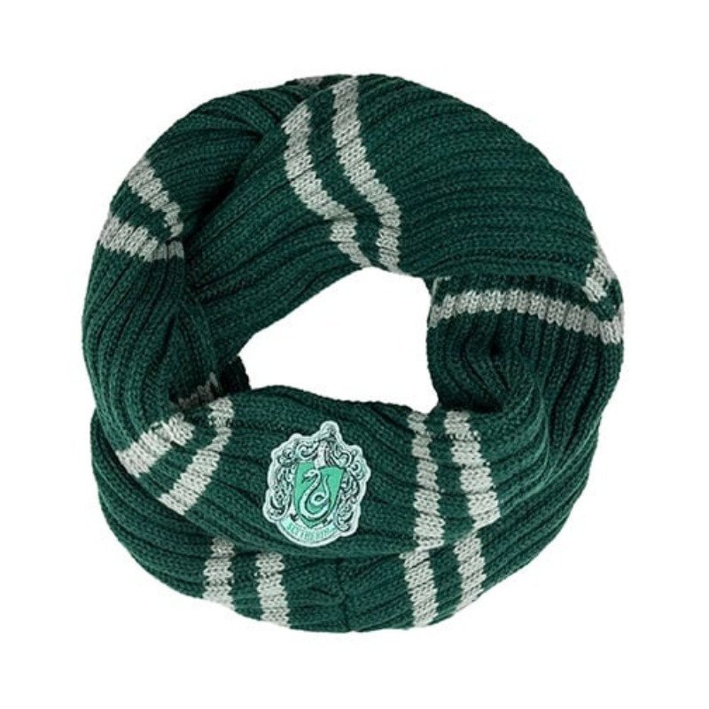 Écharpe tour de cou Harry Potter Serpentard en acrylique