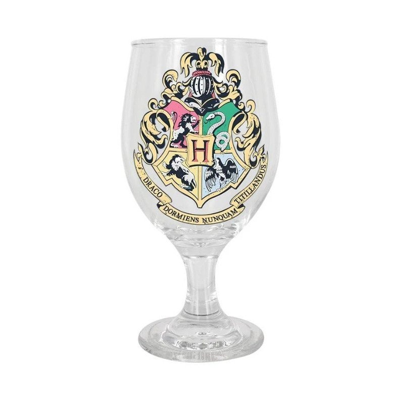 Verre à bière Harry Potter 40 cl avec blason de Poudlard