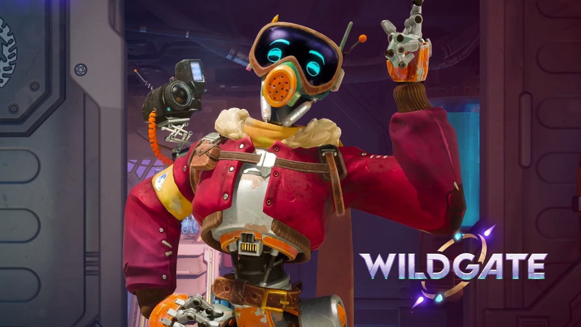 Vaisseau spatial aperçu dans Wildgate, jeu de tir multijoueur PvPvE